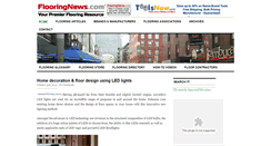 Desktop Screenshot of flooringnews.com